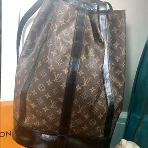 SOLD - Louis Vuitton Randonnee GM Backpack